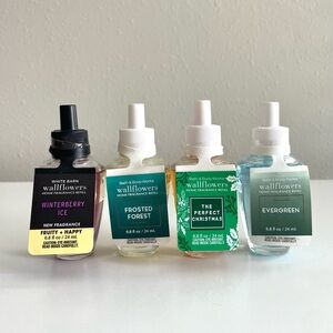 Bath and Body Works wallflowers winter holiday limited edition rare